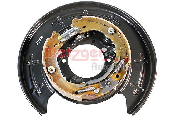 METZGER 6117011 KIT + ORIGINAL ERSATZTEIL Bremsträgerplatte